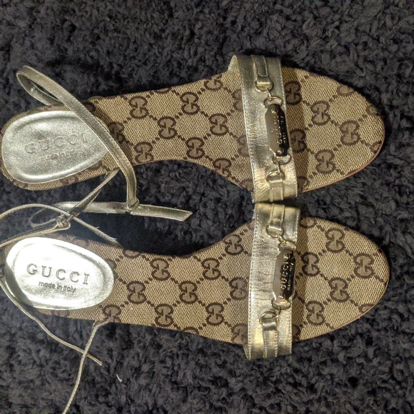 GUCCI size 9 GUCCISSIMA sandal - Picture 13 of 14